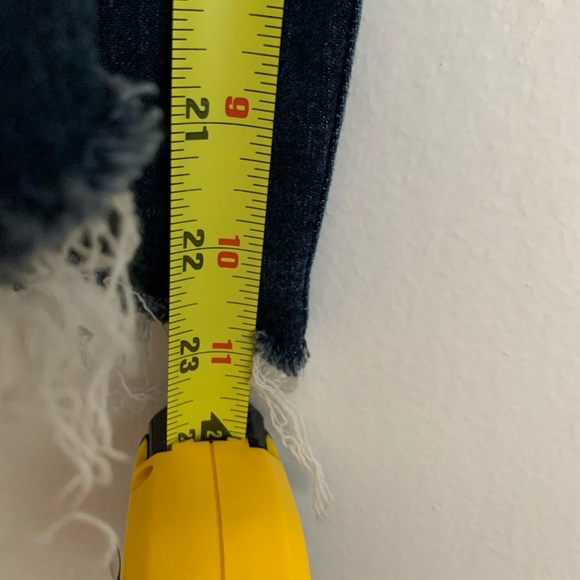 Mid-Rise, Medium Wash Stretch Skinny Jeans - Picture 3 of 7